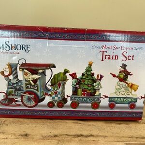 Jim Shore Heartwood Creek North Star Express Complete set